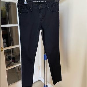 Articles of Society jeans, black, size 27